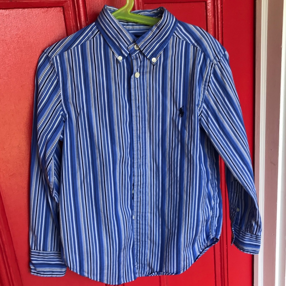Polo Ralph Lauren striped button down oxford shirt